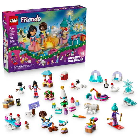 LEGO Friends Le calendrier de l’Avent 2026, Jouet de Noël 42698