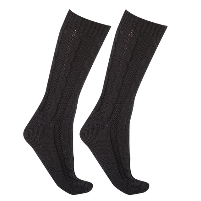 XZNGL Womens Warm Socks Winter Womens Winter Warm Ladies Christmas Lace Over Knee Woolen Socks Legs Womens Socks Warm Womens Christmas Socks Long Christmas Socks Womens Winter Socks