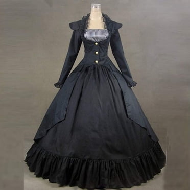 UPPADA Robe Grande Taille Victorian pour Femmes à Laçage Manches Évasées Robe de Bal avec Corset Soirée Maxi Robes Vintage Robe Cocktail Robes de Mariage Offres Prime du Jour