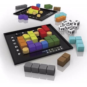Jeux intelligents : La place du génie - Jeu logique pour 2 joueurs - 6+