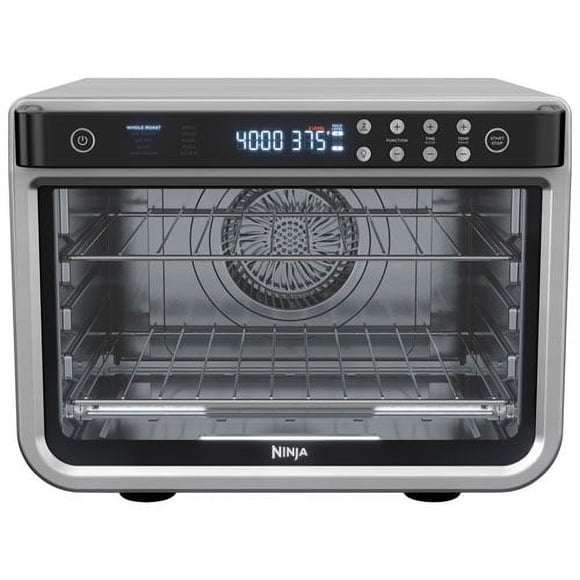 Open Box - Ninja DT201, Foodi 10-in-1 XL Pro Air Fry Oven, Large Countertop Convection Oven, Digital Toaster Oven, Stainless, 1800W