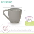 thumbnail image 4 of Melii Tasse en silicone en forme d'ours, 4 of 6