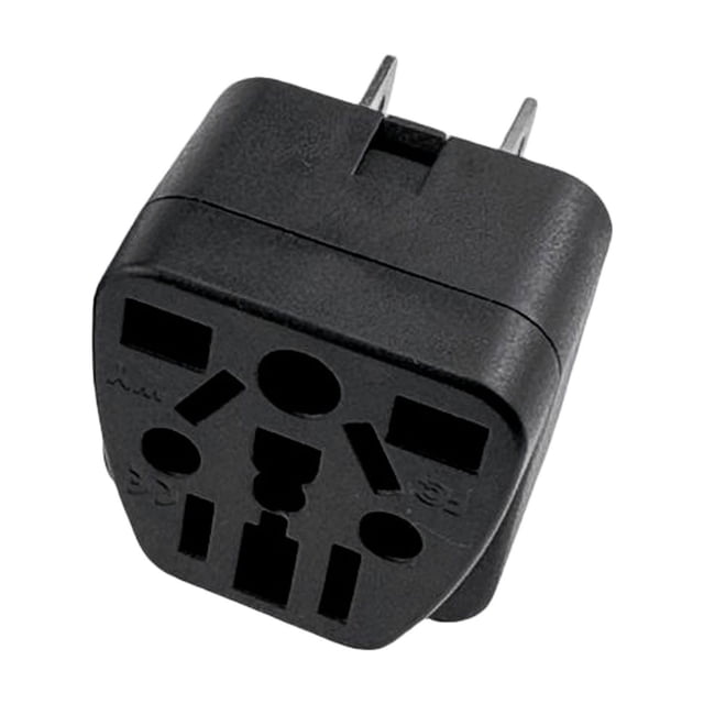 Fokuz Two Pin Turn Three Pin Two Hole Turn Three Hole Standard 10A Conversion Plug Plug Turn To 2 Flat Plug