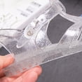 thumbnail image 5 of JDQJBZ Girl's Sandals Gladiator Jelly Sandals Shell Decor Breathable Open Toe Soft Sole, 5 of 5