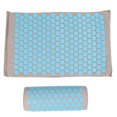thumbnail image 2 of Massage Mat, Acupressure Cushion Full Relaxation  For Travel Grey Blue, 2 of 8