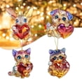 thumbnail image 4 of Nilvkv Valentine's Day Series Dog Acrylic Key Chain Car Rearview Mirror Accessories Backpack Pendant, 4 of 5