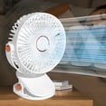 thumbnail image 2 of Rbaofujie Table Fans for Bedroom Usb Electric Fan Portable Electric Fan Bedroom Office Desktop Student Dormitory Fan Mini Clip-On Desktop Plug-In Electric Fan Portable & Battery Powered Fans, 2 of 6