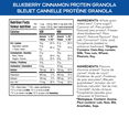 thumbnail image 3 of Nature's Path Organic Blueberry Cinnamon Protein Granola 284g Pouch, 3 of 5