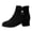 Black, variant on Pisexur Boots for Women Casual Zipper Fall Boots Womens Booties and Ankle Boots Fashionable Black Ankle Boots Comfortable Chunky Heel Black Booties