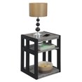 thumbnail image 3 of Convenience Concepts Monterey Table d'Appoint à Trois Niveaux, Fini Bois Gris, 3 of 4
