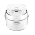 thumbnail image 1 of Cuckoo CR-0810F 8 Cup Micom Rice Cooker and Warmer, 9 Menu Options, Nonstick Inner Pot, White, 1 of 8