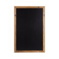 thumbnail image 4 of Kate and Laurel Ellison Transitional Two-Tone Rectangle Wall Mirror, 24 x 36, Rustic Brown and White, Modern Rectangular Wooden Bathroom Mirror for Vanity with Traditional Stepped Frame, 4 of 8