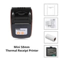 thumbnail image 4 of PT210 58mm Thermal Receipt Printers USB Bluetooth Compatible Interface Wireless Connect With Phone Free Application Mini Printer ,Multi-Format Printing, 4 of 4