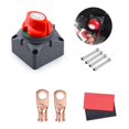 thumbnail image 1 of (On/Off) DC 12V-60V 100A-300A Car RV Boat Marine Battery Selector Isolator Disconnect Switch Rotary Cut ,Easy to Install, 1 of 7