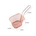thumbnail image 4 of AMERTEER Square Frying Serving Deep Fry Basket French Fries Mesh Wire Net Strainer Kitchen Restaurant Cooking Tool, 4 of 6