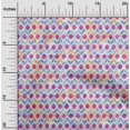 thumbnail image 1 of oneOone Cotton Poplin Fabric Chevron Ikat Print Fabric By The Yard 56 Inch Wide, 1 of 1