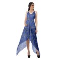 thumbnail image 1 of Moomaya Robe Bohème Imprimée Dos Nu Été Col en V Dos Nu Robes Femmes, 1 of 1