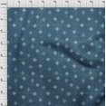 thumbnail image 3 of oneOone Silk Tabby Royal Blue Fabric Geometric Texture Craft Projects Decor Fabric Printed By The Yard 42 Inch Wide, 3 of 4