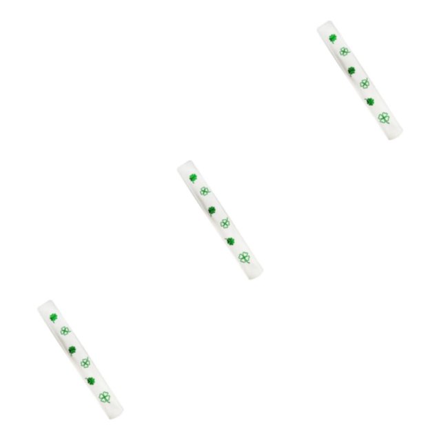Decodeary PU for Golf Alignment Stick Cover Case Waterproof Holder Premium Embroidered White 14.17x1.97 Inch 3Set