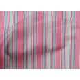 thumbnail image 3 of oneOone Cotton Poplin Fabric Multicolor Stripe Printed Craft Fabric BTY 56 Inch Wide, 3 of 3