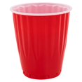 thumbnail image 2 of Tasse Jetable en Plastique Rouge 18oz (532ML) / Tasse Froide en Plastique / Grande Tasse Jetable pour Fête, 2 of 2