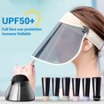 thumbnail image 4 of Adjustable Sun  360° Rotation Sun Visor Hat UV Protection Hat Face Shield Hat For Outdoor Camping Hiking  Tennis, 4 of 5