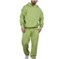 thumbnail image 4 of TIMIFIS Men's Tracksuit 2 Piece Hooded Athletic Sweatsuits Pullover Casual Running Jogging Sport Suit SetsFall, 4 of 9
