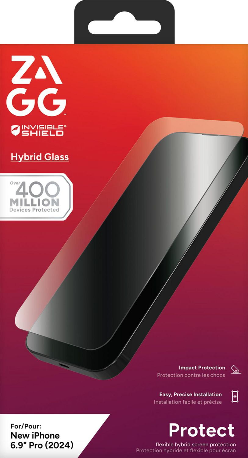 Zagg InvisibleShield Hybrid Glass for iPhone 16 ProMax