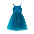 thumbnail image 1 of Robe Tutu 2025 s Robe Évasée Décontractée Robe Tutu en Coton Robes Mignonnes pour s 1-12 Robes en Tulle Mariage Fleur Bretelle Sans Manches Princesse, 1 of 5