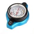 thumbnail image 4 of Aramox Aluminum Alloy Radiator  With Temperature Gauge Pressure Radiator Sa.fety High Pressure Temperature Gauge  Adjustment Leakproof Universal For Car, 4 of 8
