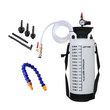 Wisewang Pompe à Fluide de Transmission Automobile Adaptateur de Pompe à Fluide Atf Pneumatique 8 L Système 8 L Sans Recharge Sans Adaptateur