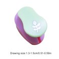 thumbnail image 2 of Hole Puncher Paper Punchers Circle Cards Labor-saving Decoration Tool Accessories Easy and Fast Manual Tools Consistent Design leaf, 2 of 5