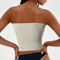 thumbnail image 2 of Womens Strapless Sexy Back Yoga Top - Sports Vest, 2 of 5