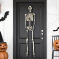 thumbnail image 3 of TopLLC Halloween Decor Fall Decor Halloween Skeleton Decoration Whole Body Halloween Hanging Skeleton Decoration With Movable Joints For Halloween Graveyard Haunted House Decoration, 3 of 4