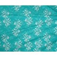 thumbnail image 4 of oneOone Polyester Lycra Fabric Leaves & Floral Block Print Sewing Fabric BTY 56 Inch Wide, 4 of 4