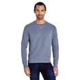 thumbnail image 2 of Hanes Mens Big ComfortWash Garment Dyed Fleece Sweatshirt, M, Saltwater, 2 of 2