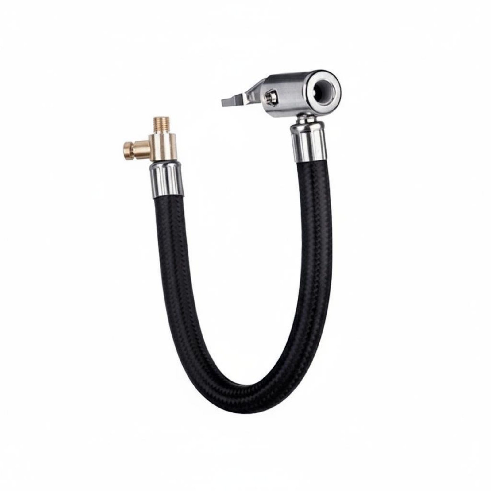 kowaku Tire Inflator Extension Hose Hands-Effortless Inflation Tire Inflator Hose Extension Deflation Function Quick Connect Pump Adapter for Car Maintenance
