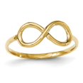 thumbnail image 1 of 14K Yellow Gold Polished Infinity Ring, 1 of 3