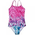 thumbnail image 1 of Maillot de Bain Fille Tankini Enfant Écaille de Poisson Maillots de Bain, 1 of 8