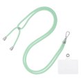 thumbnail image 1 of Unique Bargains Phone Lanyard, Adjustable Neck Lanyard with Transparent Lanyard Patch, Mint Green, 1 Count, 1 of 5