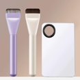 thumbnail image 2 of 2PCS Flat Foundation Brush Palette Liquid Foundation Makeup Tools Professional Liquid Foundation Makeup Tools, 2 of 8