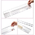 thumbnail image 3 of Tortoise Mahjong Rack Pusher Acrylic Clear Tile Holder for Game Night, 3 of 6