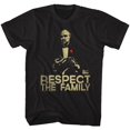 thumbnail image 1 of The Godfather T-Shirt Noir pour Adulte Respect, 1 of 2