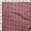 thumbnail image 3 of oneOone Cotton Flex Fabric Leaves & Floral Block Print Sewing Fabric BTY 40 Inch Wide, 3 of 4