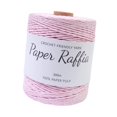 thumbnail image 4 of Abbracc Raffia Paper Ribbon Paper Rope Round Twine String 300M/328 Yards Yarn Thread Raffia Ribbon for Crocheting Bags Nesting Basket Light Pink, 4 of 9