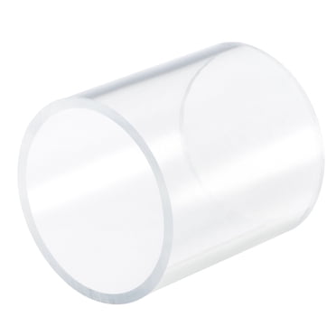 Unique Bargains 80mm ID 90mm OD 100mm  Clear Acrylic Pipe Rigid Round Tube for Lighting, Models, Plumbing, Crafts