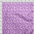 thumbnail image 4 of oneOone Velvet Rose Pink Fabric Floral Botanical Craft Projects Decor Fabric Printed By The Yard 58 Inch Wide, 4 of 4