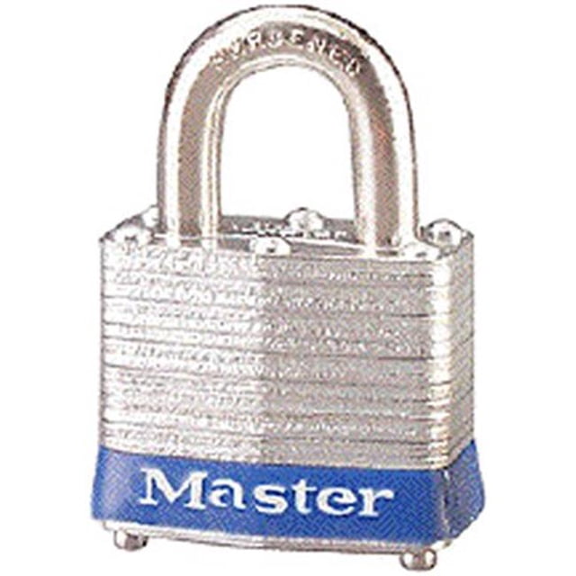 Master Lock 3KA 3753 Cadenas à Clé en Acier Laminé de 1,5 Po