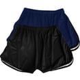 thumbnail image 3 of FNFYFH Clearance Ladies Gym Loose Fit Solid Summer Athletic Shorts Comfortable Exercise Shorts，Yellow, 3 of 3