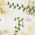 thumbnail image 2 of SHISUYAN 1 Roll Leaf Ribbon Olive Leaf Trim Ribbon Fabric Trim Fake Vines For Crafts Garland Wreath Gift Wrapping, 2 of 8